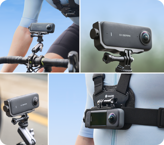 X3 横型アクションマウント - アクセサリー - Insta360